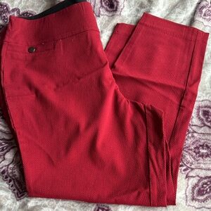Maurices Burgundy  Pants size XL women